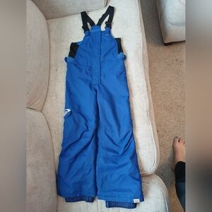 Roxy Girls Blue Snow Bib Overalls Snowboard Pants Size 6/7